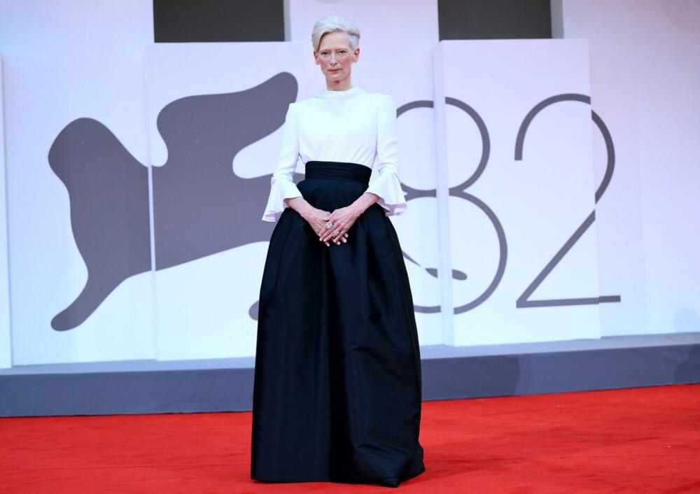 Tilda Svinton na 82. Filmskom festivalu u Veneciji