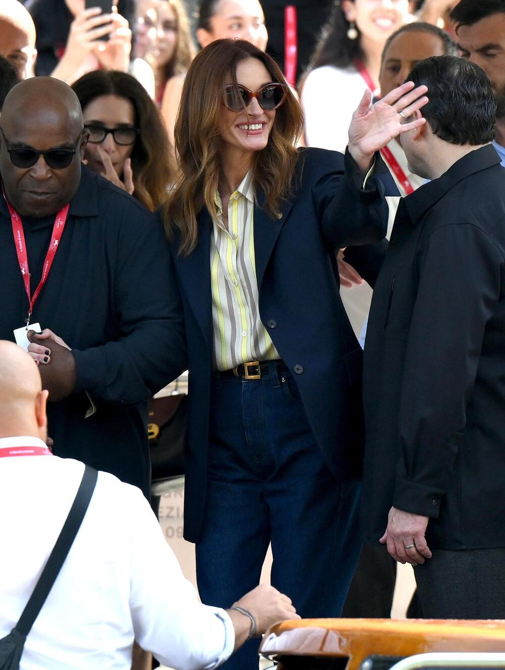 Džulija Roberts u susret premijeri filma "Posle lova" na 82. Festivalu u Veneciji