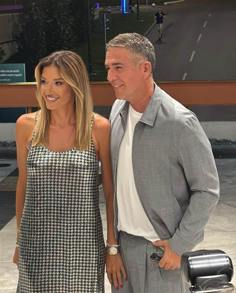 Željko i Jovana Joksimović na proslavi 18. rođendana Tare Matić, ćerke Saše Matića