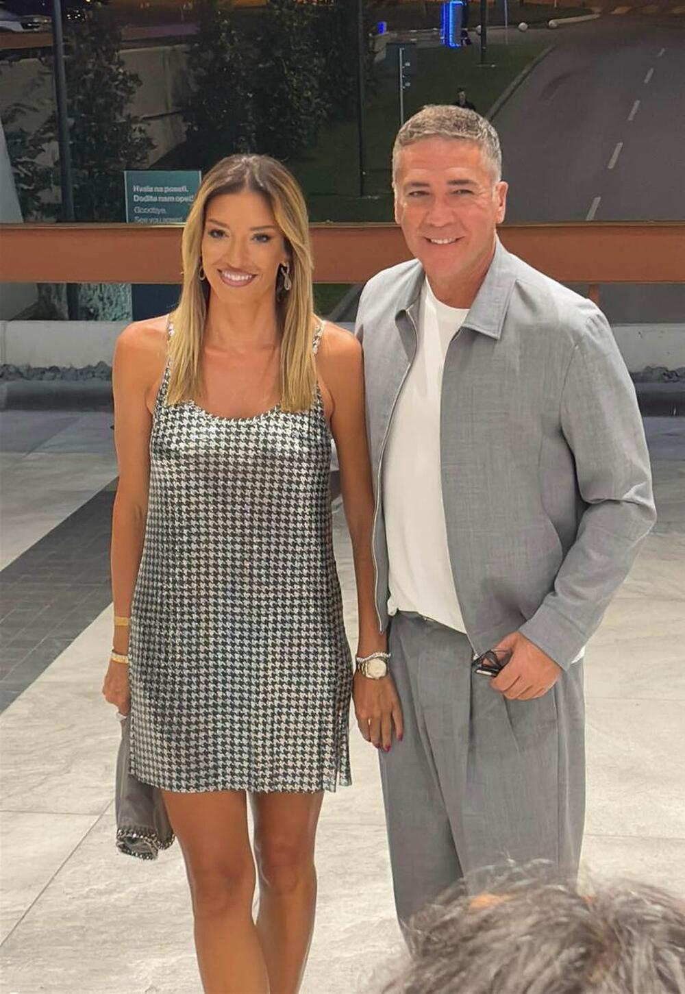 Željko i Jovana Joksimović na proslavi 18. rođendana Tare Matić, ćerke Saše Matića