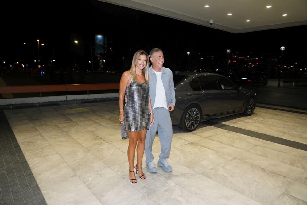 Željko i Jovana Joksimović na proslavi 18. rođendana Tare Matić, ćerke Saše Matića
