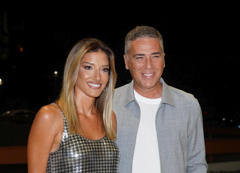 Željko i Jovana Joksimović na proslavi 18. rođendana Tare Matić, ćerke Saše Matića