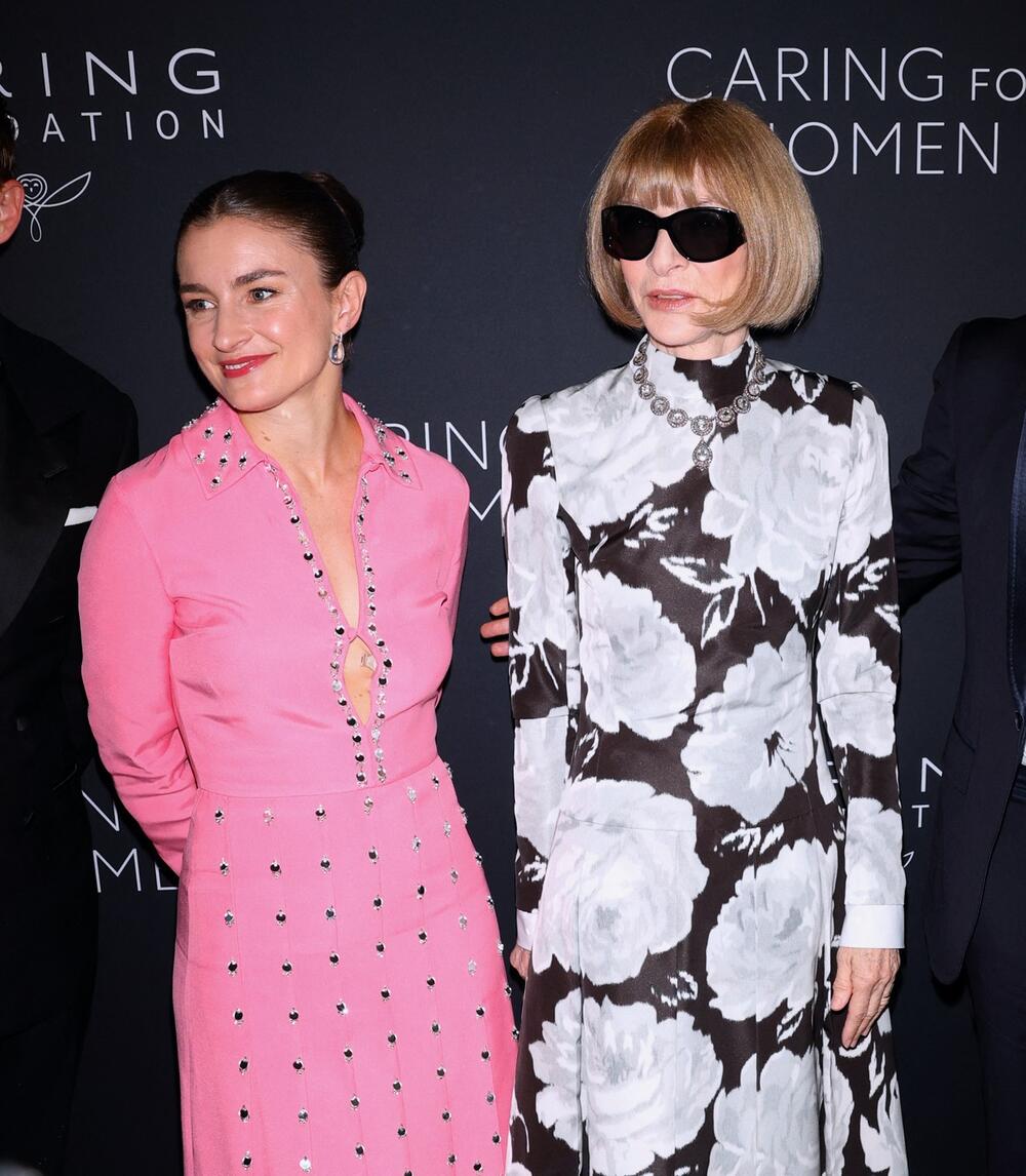 Kloi Mal i Ana Vintur na proslavi 17. godišnjice od osnivanja fondacije kompanije "Kering"