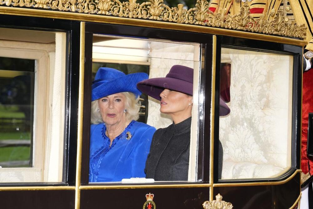 Kraljica Kamila i Melanija Tramp