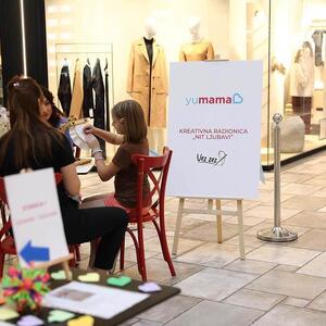 YuMama Kreativan dan u Big Fashion šoping centru: Pravili smo narukvice, pilinge, vežbali koncentraciju...