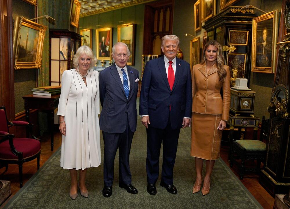 Zvanična poseta Donalda Trampa Velikoj Britaniji jedna je od glavnih vesti ove nedelje u svetu, pre svega zbog njegovih susreta s kraljevskom porodicom.