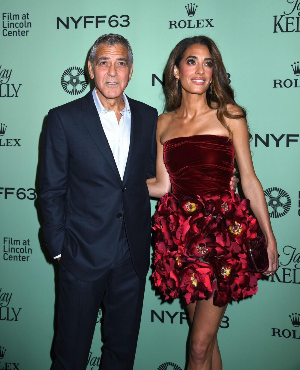 Džordž i Amal Kluni na njujorškoj premijeri filma 'Džej Keli'