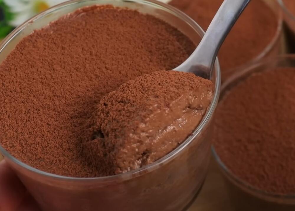 Dezert u čaši od 3 sastojka