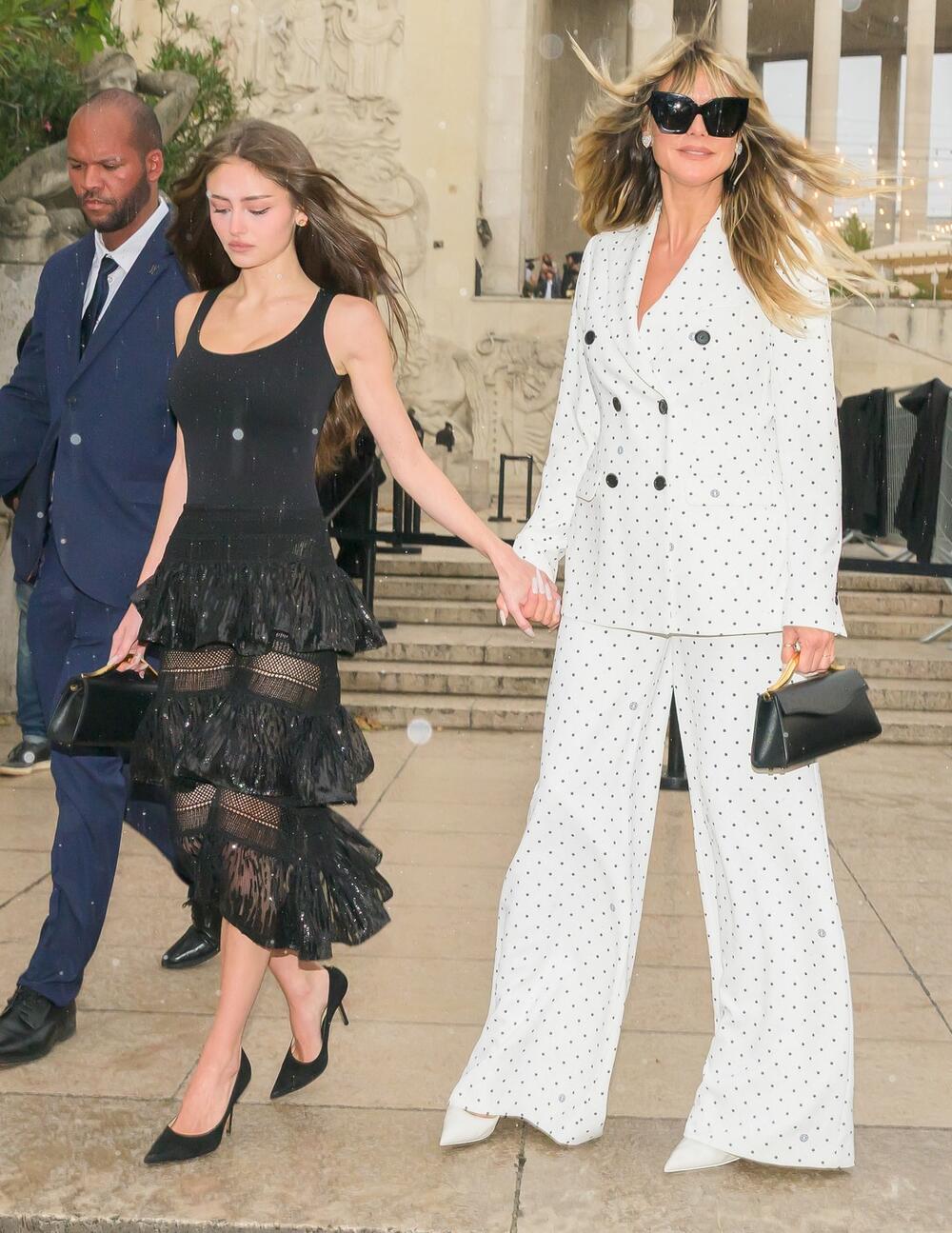 Hajdi Klum na Nedelji mode u Parizu