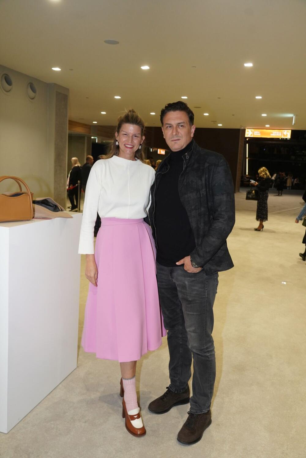 Jelena Ivanović Tomašević i Branislav Tomašević na koncertu Borisa Režaka