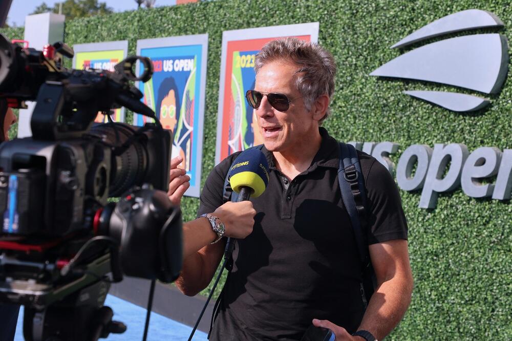 Ben Stiler na US Openu