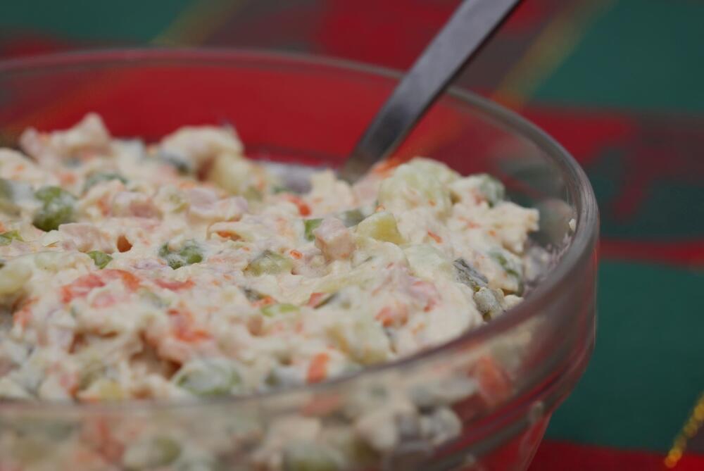 Kremasta, slavska ruska salata
