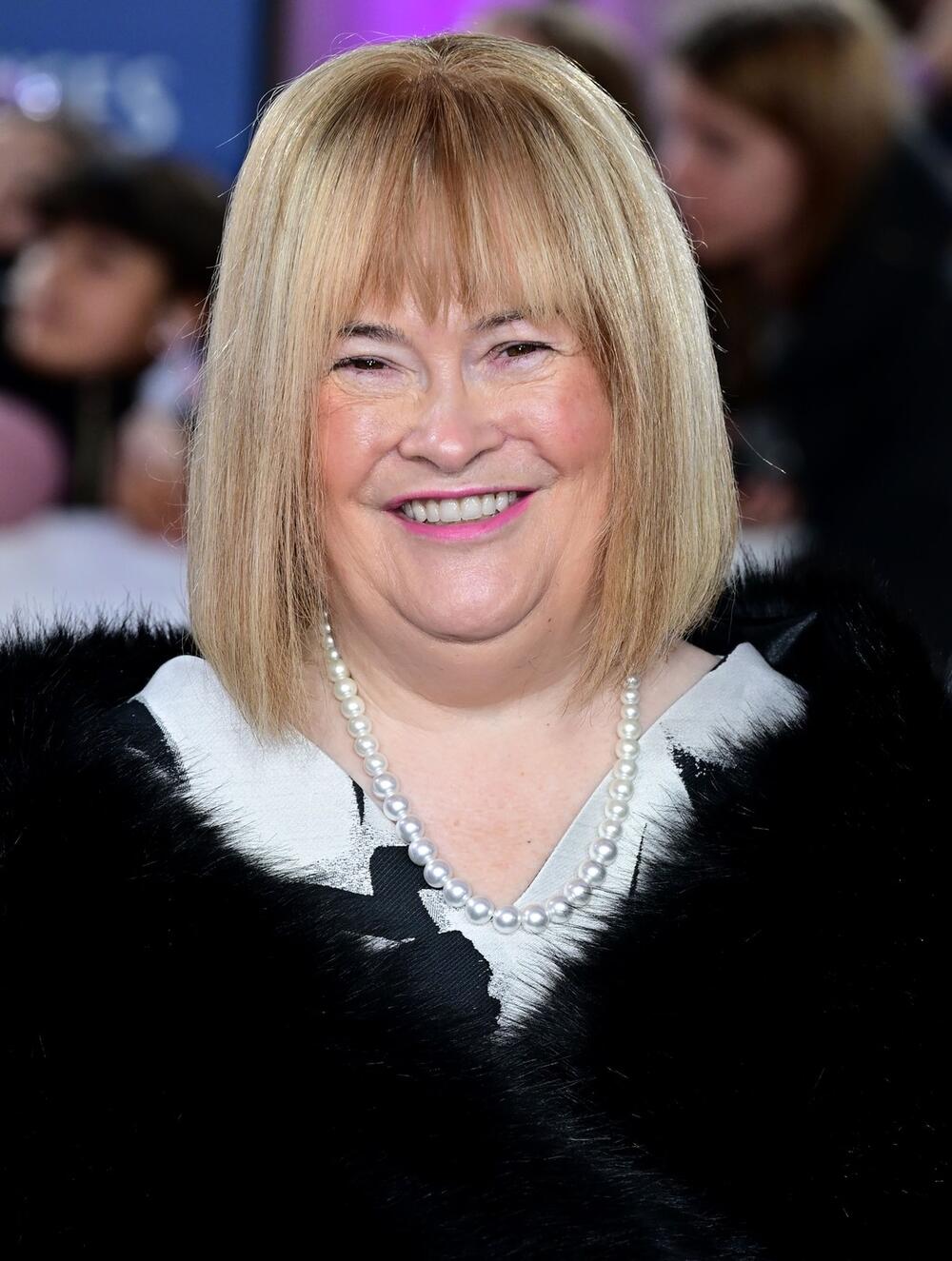 Suzan Bojl na dodeli nagrada Ponos Britanije