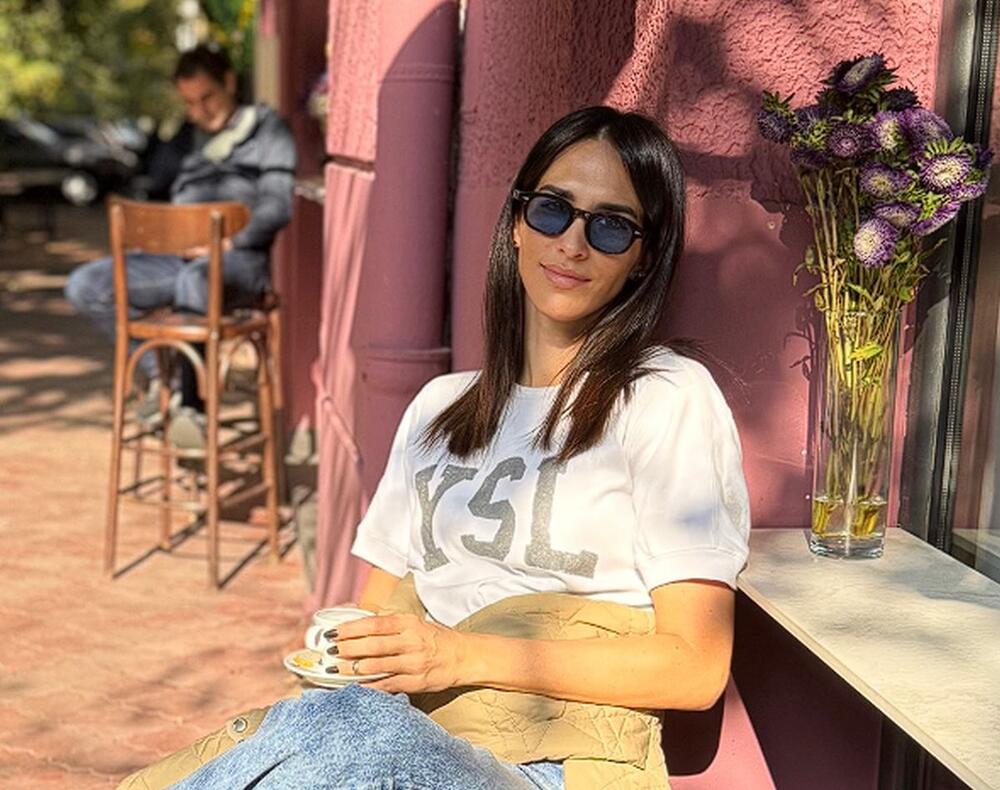 Jelisaveta Orašanin Teodosić uživa u toplim oktobarskim danima u Beogradu