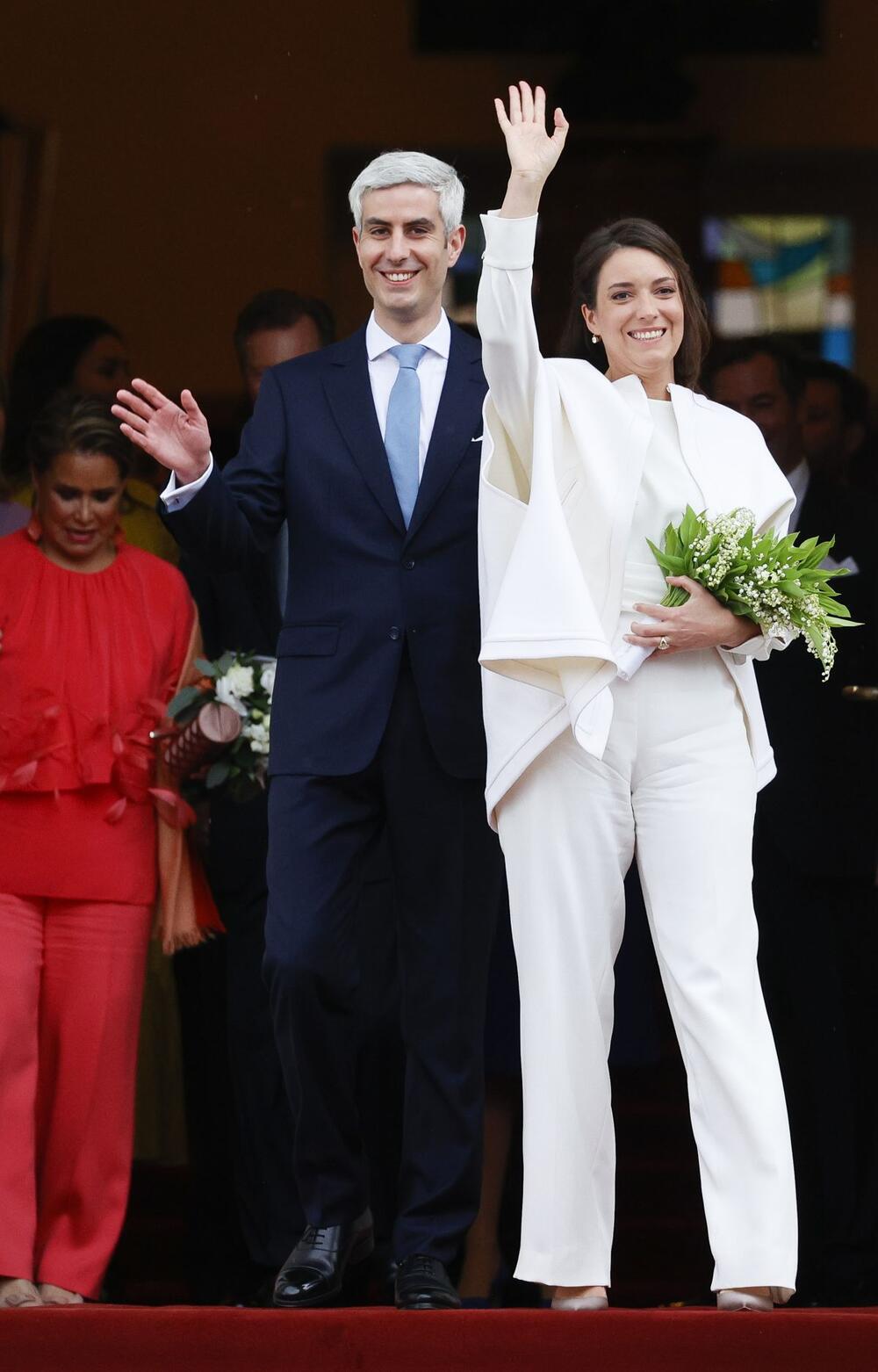 Građansko venčanje princeze Aleksandre od Luksemburga i Nikolasa Bagorija
