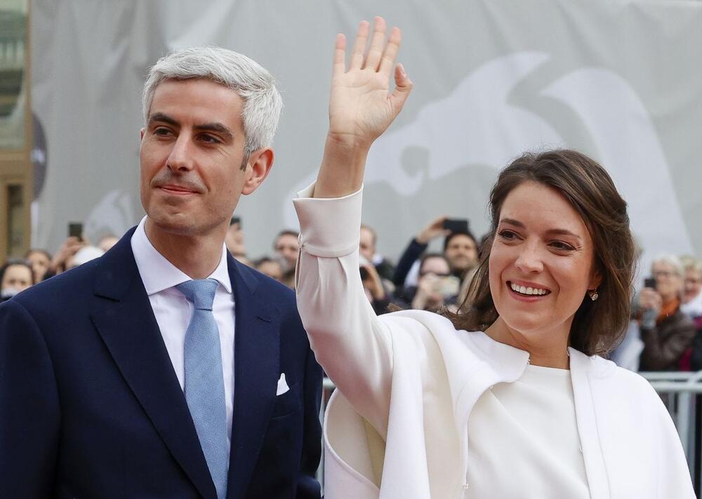 Građansko venčanje princeze Aleksandre od Luksemburga i Nikolasa Bagorija