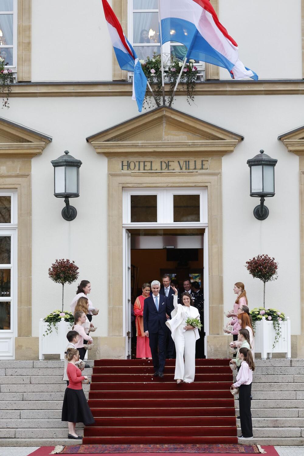 Građansko venčanje princeze Aleksandre od Luksemburga i Nikolasa Bagorija