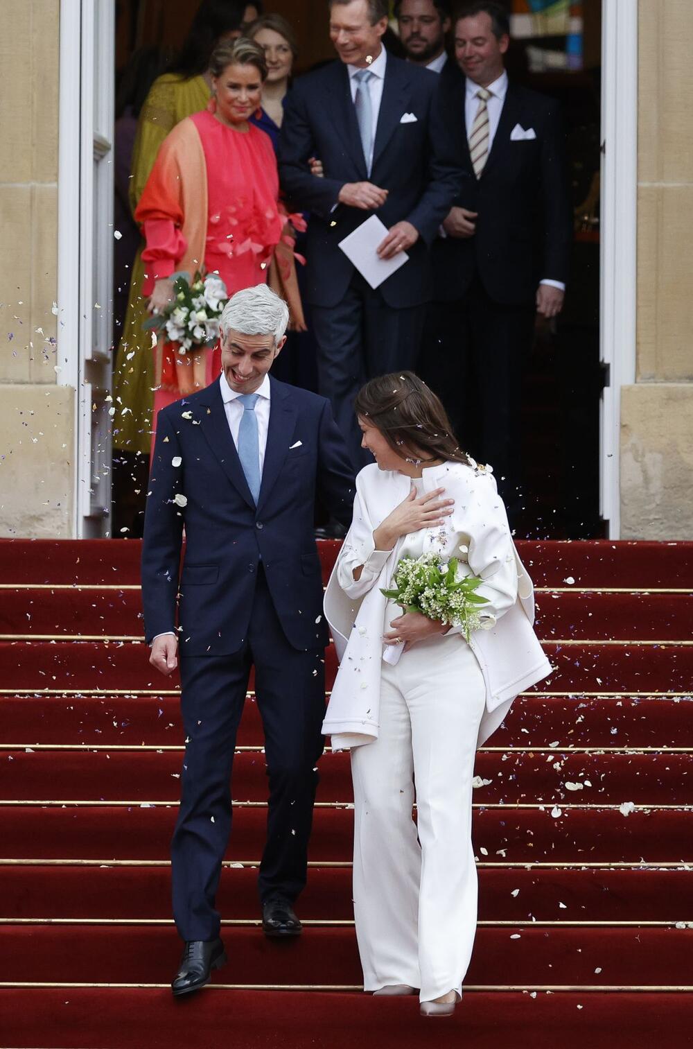 Građansko venčanje princeze Aleksandre od Luksemburga i Nikolasa Bagorija