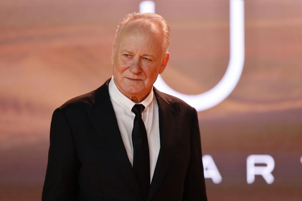 Stelan Skarsgord na premijeri filma 'Dina'