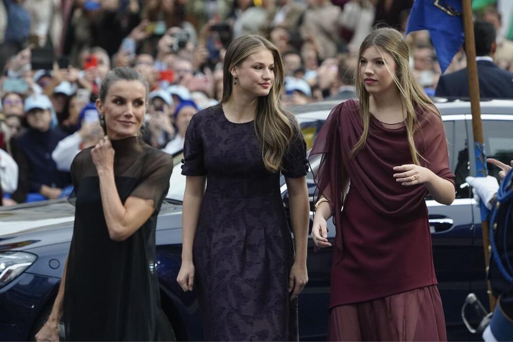 Španska kraljeska porodica na dodeli Nagrada princeze od Asturije u Ovijedu