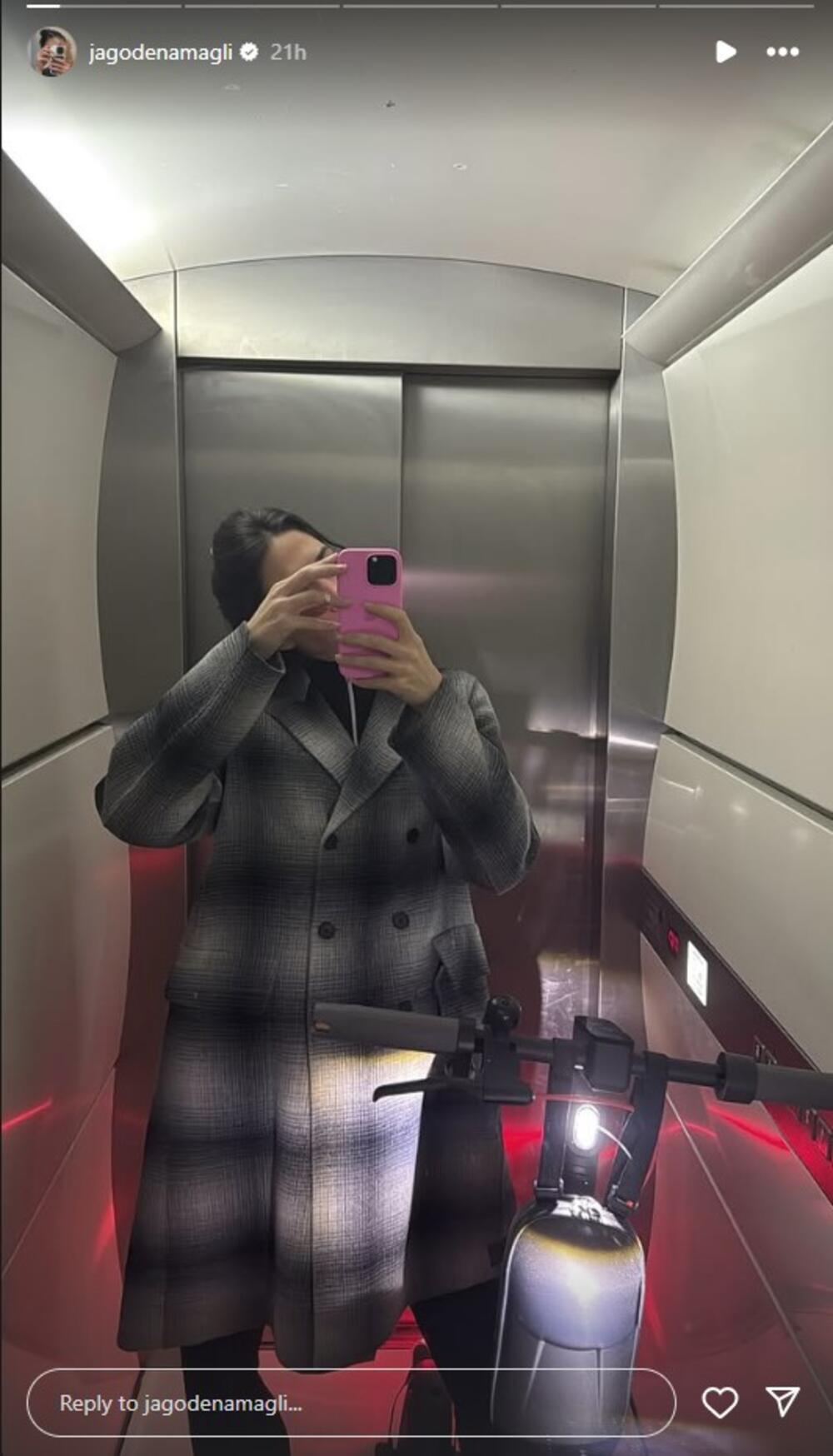 Karirani kaput Jelisavete Orašanin Teodosić