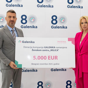 GALENIKA DONIRALA SREDSTVA OPŠTOJ BOLNICI U VRBASU I ŽENSKOM CENTRU ,,MILICA’’