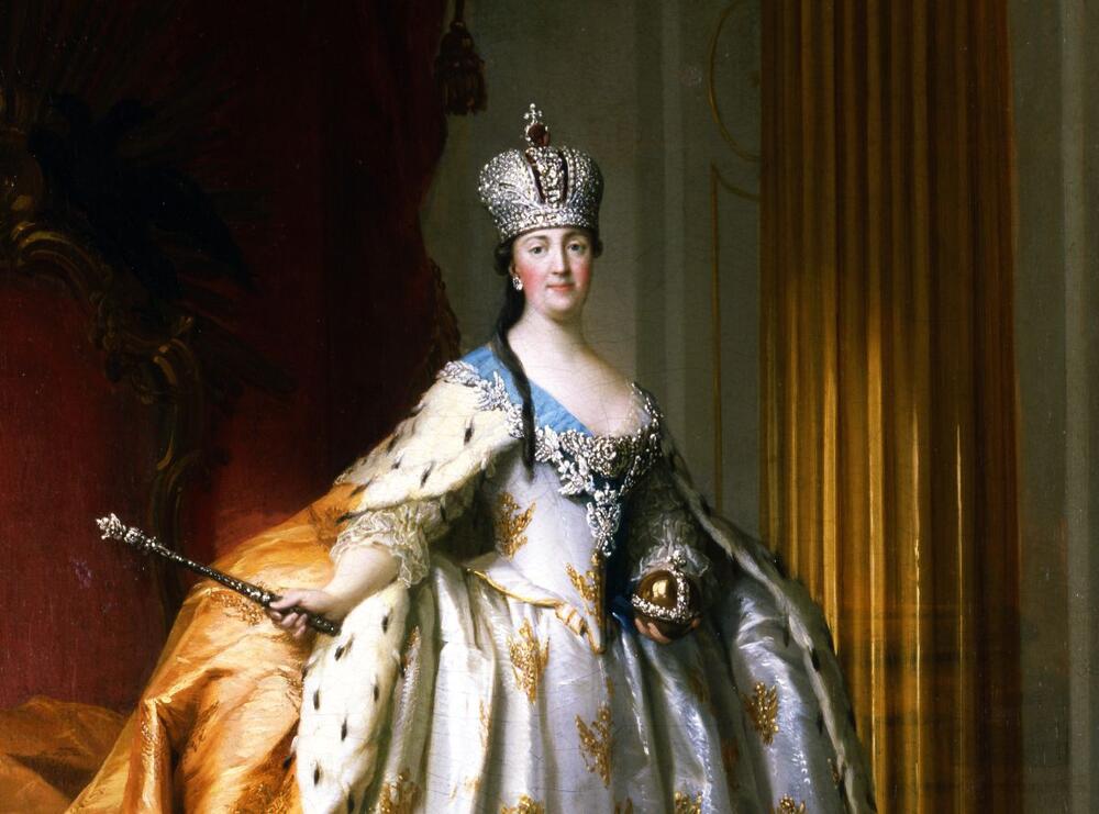 Krunisanje Katarine Velike, portret Vigilija Eriksena