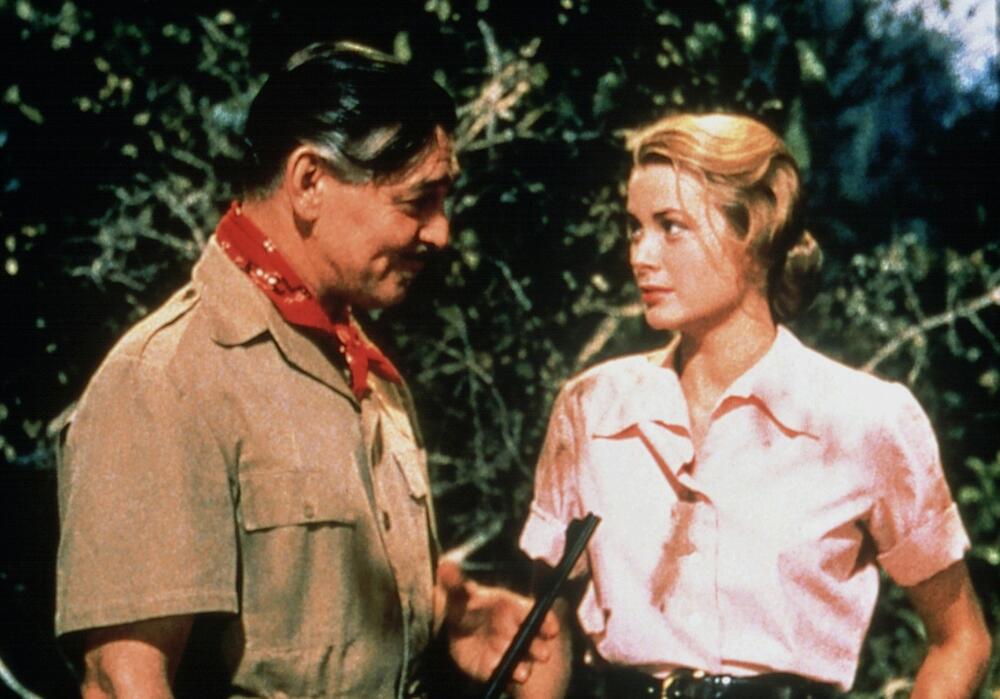 Klark Gejbl i Grejs Keli u filmu 'Mogambo'