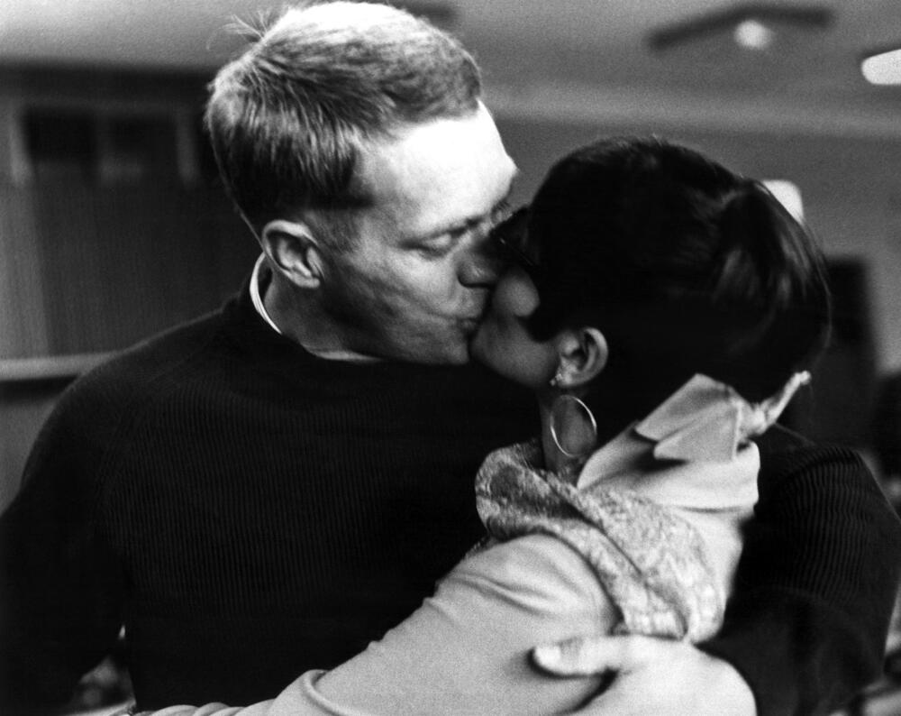 Stiv Mekvin i njegova prva žena Nil Adams krajem šezdesetih