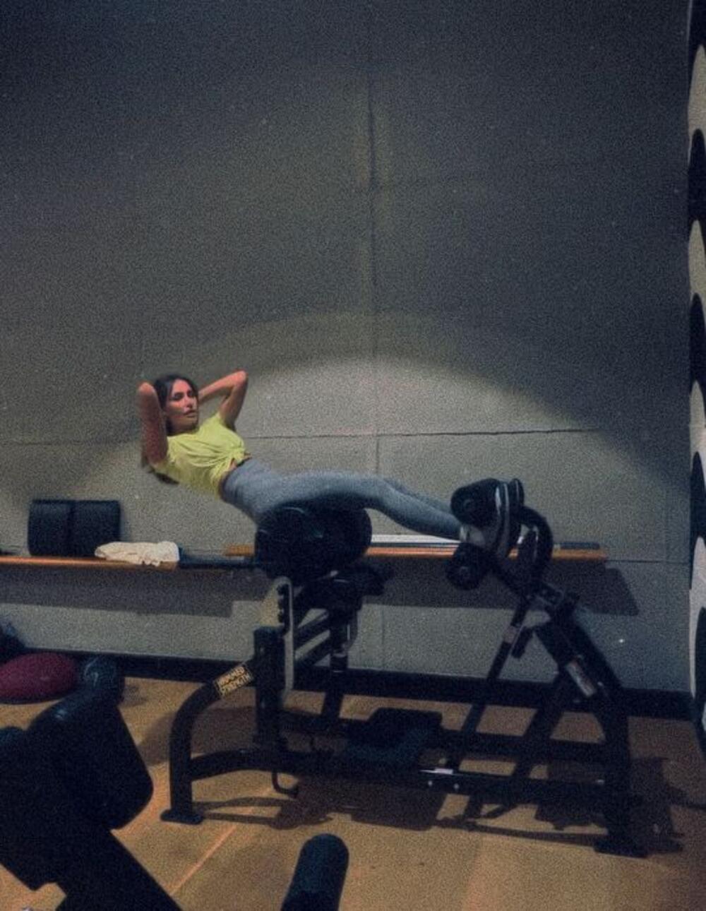 Emina Jahović godinama trenira redovno