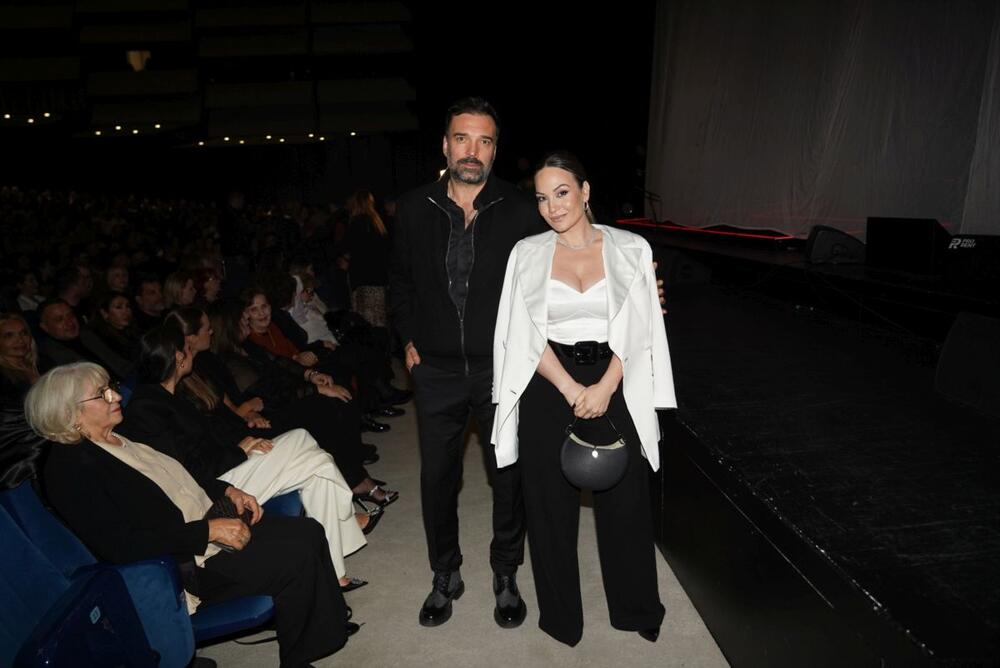 Ivan Bosiljčić i Jelena Tomašević na koncertu Emine Jahović u Beogradu