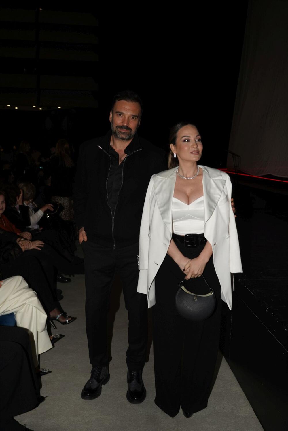 Ivan Bosiljčić i Jelena Tomašević na koncertu Emine Jahović u Beogradu
