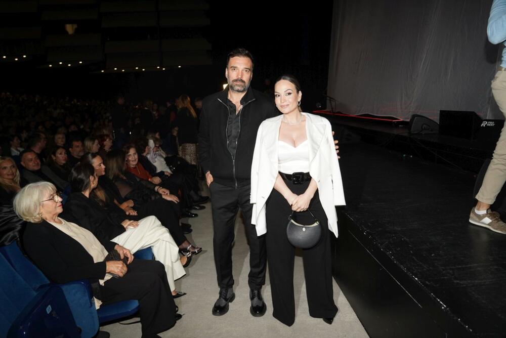 Ivan Bosiljčić i Jelena Tomašević na koncertu Emine Jahović u Beogradu