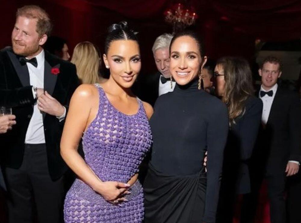 Kim Kardašijan i Megan Markl na 70. rođendanu Kris Džener