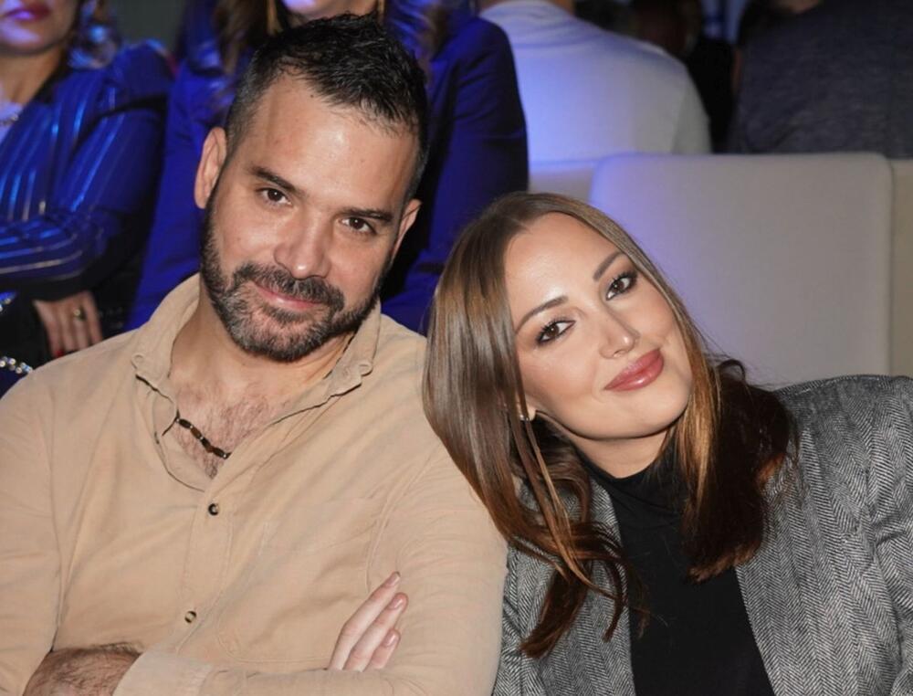 Filip Živojinović i Aleksandra Prijović na modnoj reviji