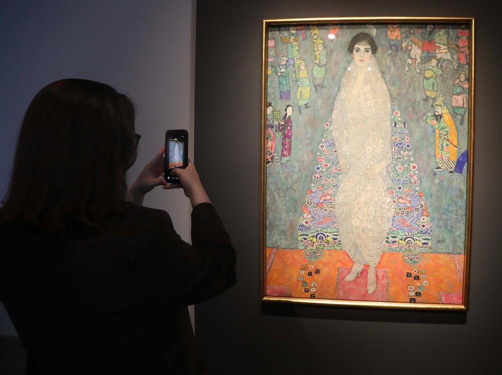 'Portret Elizabet Lederer' je izložen pre prodaje na aukciji