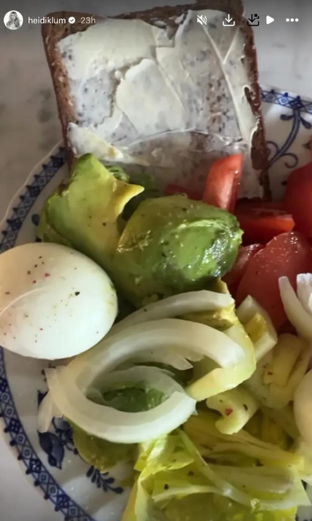 Doručak Hajdi Klum