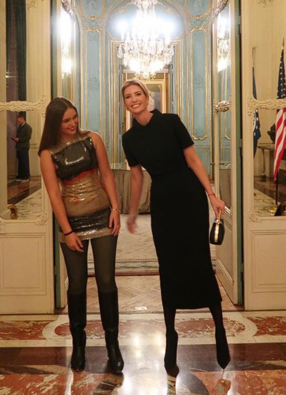 Arabalea Rouz Kušner je uživala u Parizu s mamom Ivankom Tramp