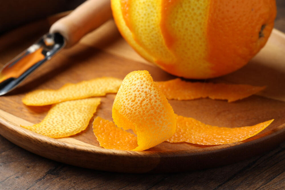 Kora pomorandže u nezi biljaka