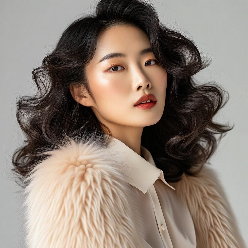 Korean Perm je trajna frizura koja stvara prirodne mini-talase i lagani volumen.