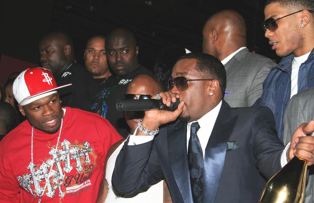 Fifti sent i Pi Didi na jednom događaju 2007. godine