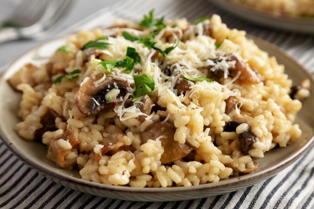 Domaći rižoto s pečurkama je odlična opcija kao posni ručak ili večera