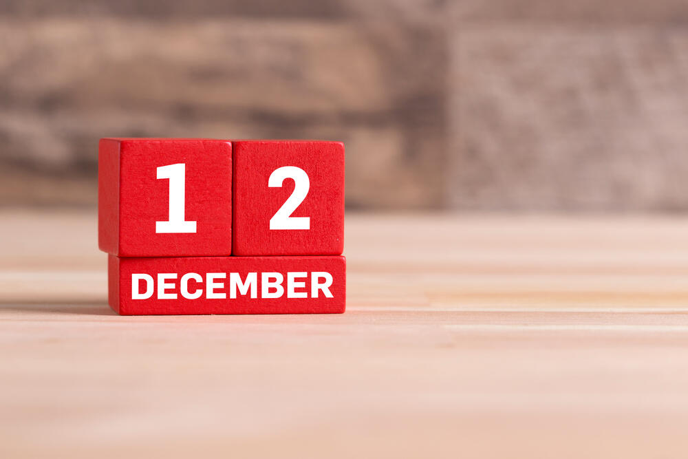 Numerologija smatra niz 12-12 specijalnim, pa se na dan 12. decembra savetuje da iskoristite njegovu moć.