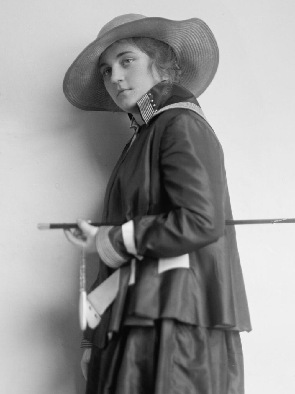 Talula Bankhed kao tinejdžerka