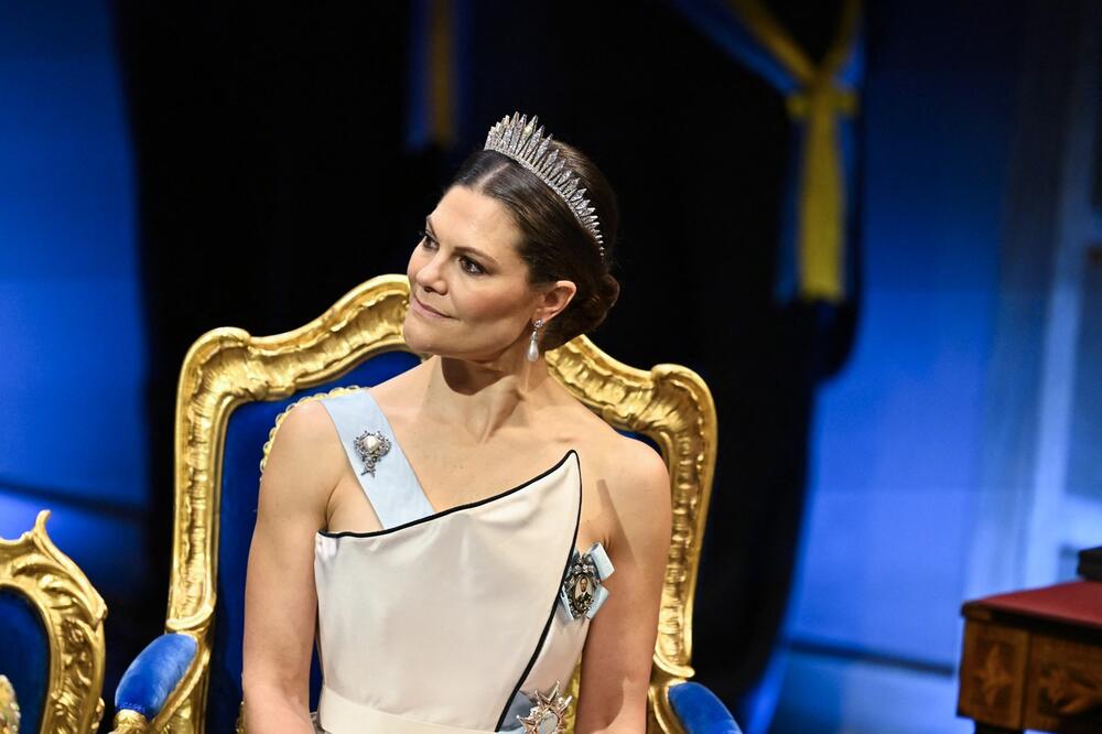 Princeza Viktorija od Švedske na dodeli Nobelove nagrade