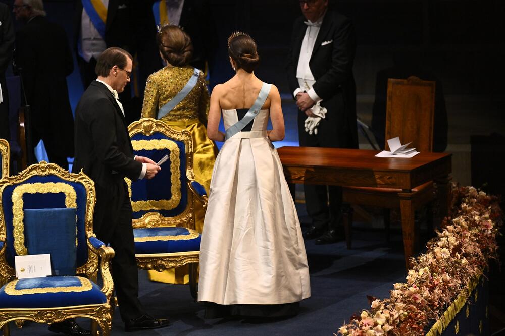 Princeza Viktorija od Švedske na dodeli Nobelove nagrade