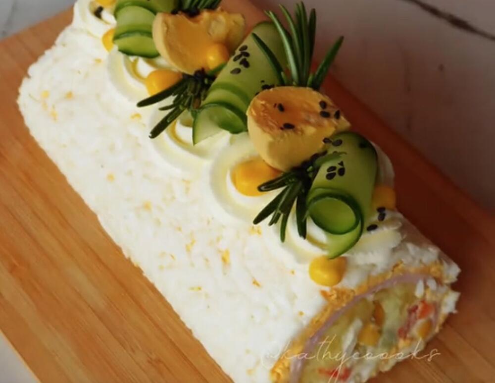 INSTAGRAMIČNA SALATA U ROLATU IDEALNA ZA SLAVE 