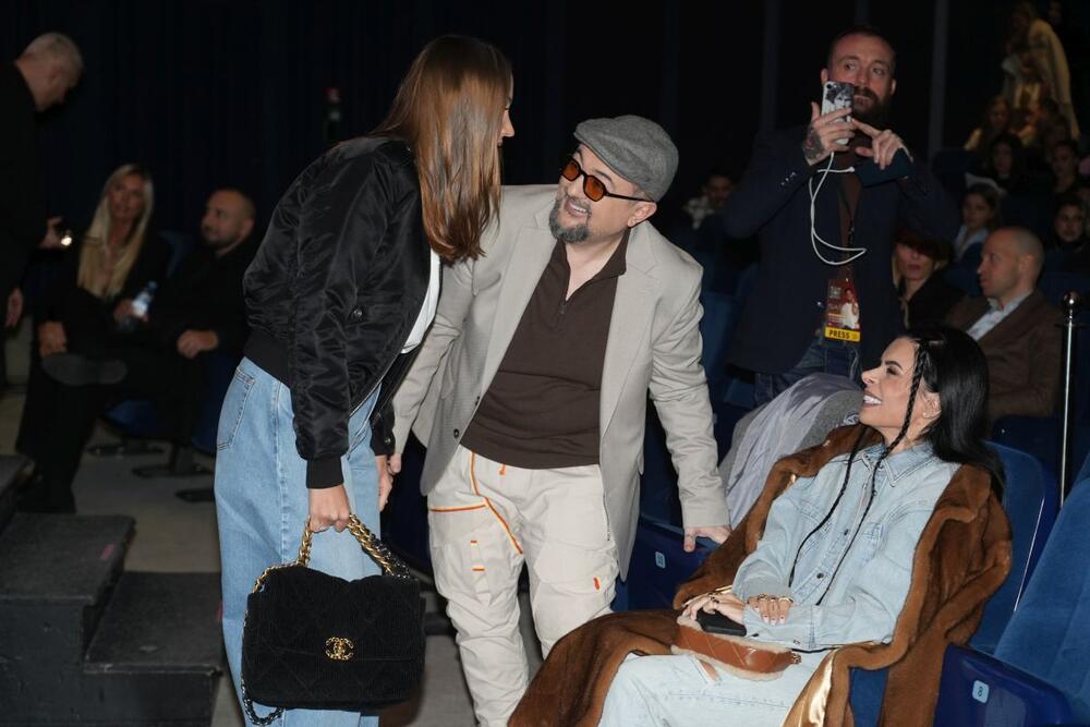 Aleksandra Prijović na koncertu Saše Kovačevića