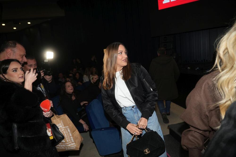 Aleksandra Prijović na koncertu Saše Kovačevića