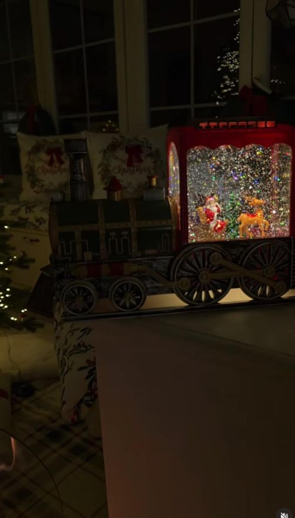 <p>Praznična idila je počela, a glumica nije odolela, a da ne podeli prizore iz svog doma sa pratiocima&nbsp;</p>